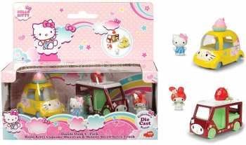 4006333065828 Hello Kitty - Pack De 2 Vehicules Cupcake Strawberry