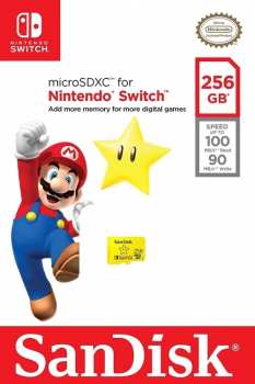 5510110738 Sandisk Carte Micro SD 256GB N Switch