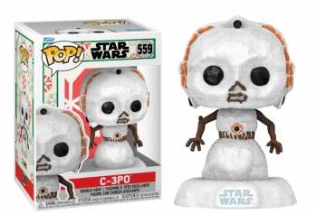 889698643351 Figurine Funko Pop - Star Wars Holiday - Pop 559 C-3PO
