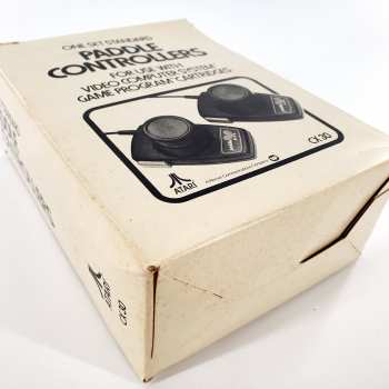 5510111007 Set Standard Paddle Controllers Atari 2600 CX 30 boxed