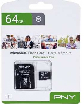 751492625683 CARTE MICRO SD 64 GB Adpt PNY