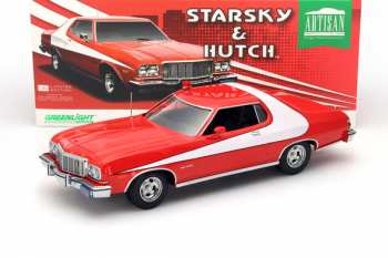 812982021450 Voiture Miniature Frod Gran Torino 1976 Starsky And Hutch Artisan1 18  Greelight