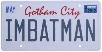 5060948291255 Batman I M Batman - Plaque En Metal