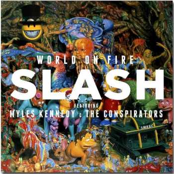16861755829 Slash - World On Fire Cd 2014