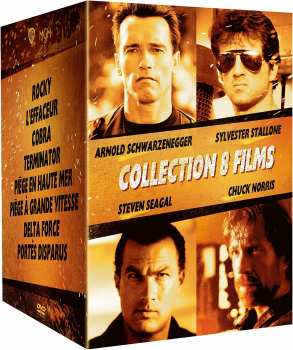 5051889697787 Collection 8 Films (Schwarzenegger - Stallone - Seagal - Norris) FR DVD