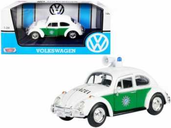 661732795888 vehicule miniature Volkswagen Beetle Polizei 1953 1 24Motor Max