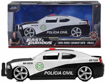 4006333081231 FAST & FURIOUS - 2006 Dodge Charger Police - 1:24