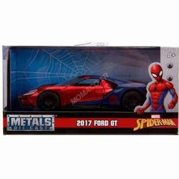 4006333066924 Vehicule Miniature 1:32 Marvel Spider Man 2017 Ford Gt
