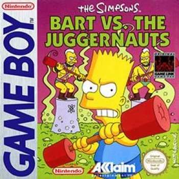 5510111908 Bart Vs The Juggernauts Gameboy