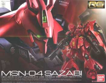 4573102632906 MSN-04 Sazabi Gundam - Figurine Articulee 16 Cm