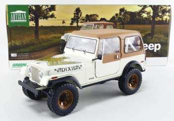 819725027267 Vehicule Miniature Jeep 1/18 Cj-7 Dixie Open 1979 (dukes Of Hazzard)