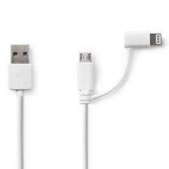 5412810280094 2  in 1 sync n charge cable A et B lightning