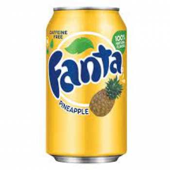 49000014273 Canette Fanta Ananas Sans Cafeine 33cl