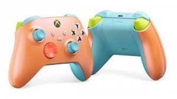 5510112729 Manette Xbox Series O P I Orange Et Bleu