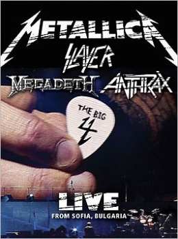 602527505466 Concert Metallica Slayer Megadeth Anthrax Live In Sofia Bulgarie DVD