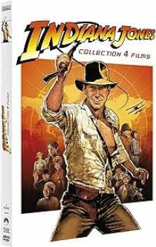 3701432006284 Indiana Jones Quadralogie (Film 1 A 4) FR DVD