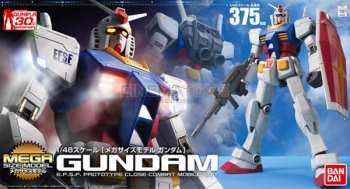 4573102588906 GUNDAM - Mega Size Model 1/48 RX-78-2 Gundam - Model Kit - 37.5cm