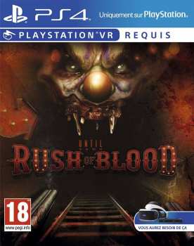 5510113401 Until Dawn Rush Of Blood  VR PS4 FR ++