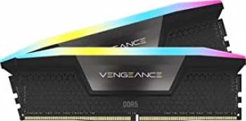 840006666110 Kit Ram 32GB (2x16) DDR5 6000 MHz RGB Corsair Vengeance