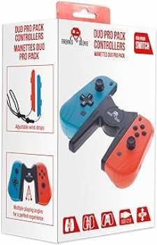 3760178622554 Duo Pack Manette Joy Con Et Grip Switch Freaks And Geeks