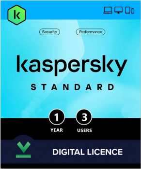 5056244916626 Kaspersky Standard Antivirus 3 Appareils 1 An