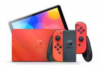 45496453633 Console Nintendo Switch Oled Edition Mario Red