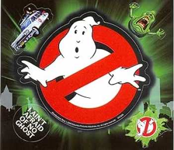 5050293472362 Ghostbuster Logo - Vinyl Stickers