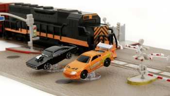 4006333088216 Fast & Furious diorama Nano Metalfigs Nano Scene Train Scene
