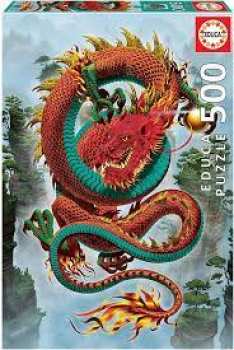 8412668190030 Puzzle 500 Pieces Dragon De La Chance