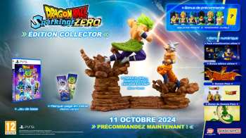 3391892032390 DRAGON BALL: SPARKING! ZERO Collector Ps5 figurine incluse