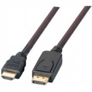 4049759227555 Cable Dp Vers Hdmi 1m 1080p efb