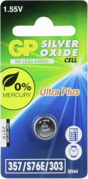 4891199111822 Piles Gp Silver Oxide Cell Ultra Plus 357 S76E 303