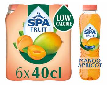 5410013812005 Boisson Spa Fruit Mango Abricot 40 Cl Low Calorie