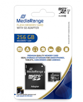 4260664872658 Carte Micro Sd Media Range 256gb