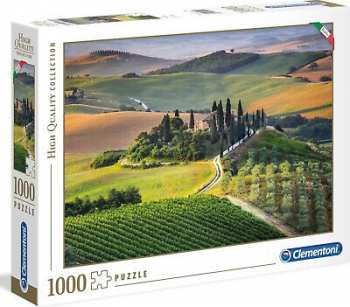 8005125394562 Puzzle 1000 Pieces Paysage Toscane Clementoni