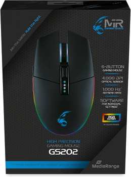 4260664871217 Souris Gaming MR Gaming Gs 202 4000 Dpi