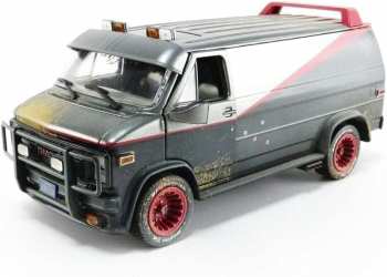 810027492371 GMC Vandura 1983 The A Team (Agence Tous Risques) Replique Voiture 1 24