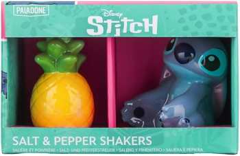 5056577732948 Stitch Et Ananas - Saliere Et Poivriere - Lilo Et Stitch