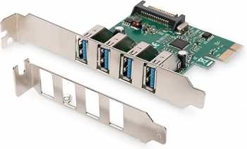 4016032448082 bracket 4 ports ub 3 pci express digitus