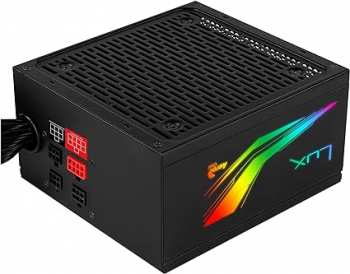 4718009156203 limentation Aerocool Lux 550W RGB Modulaire 80Plus Bronze