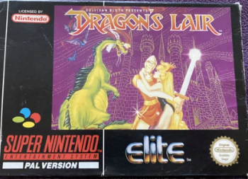 5012189423452 Dragon's Lair Super Nintendo snes