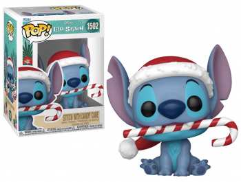 889698800365 LILO & STITCH - POP Disney N° 1502 - Stitch avec canne en sucre d'orge