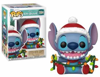 889698800389 LILO & STITCH - POP Disney N° 1504 - Stitch avec Guirlandes