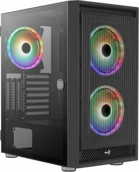 4710562759457 Boitier Aerocool Graphite Mid Tower Case