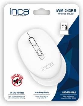 8681949014772 Souris Sans Fil Wireless 800 1600 Inca