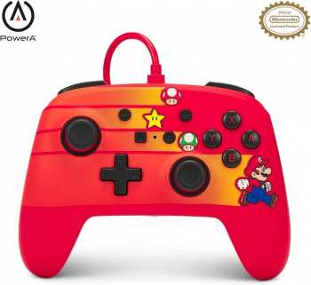 617885028557 Wired Controller Nintendo Switch - Mario Speedster