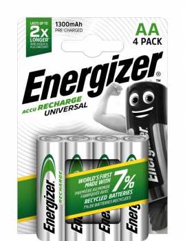 7638900424270 nergizer Piles AA Rechargeable 1300mAh