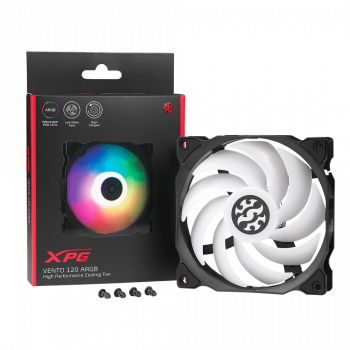 4710273775722 Ventilateur noirs XPG Vento 120 ARGB