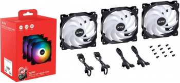 5510115508 Kit 3 Ventilateur Xpg Argb noir 120mm