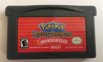 5510115701 Pokemon Mystery Dungeon Red Rescue Team Gba
